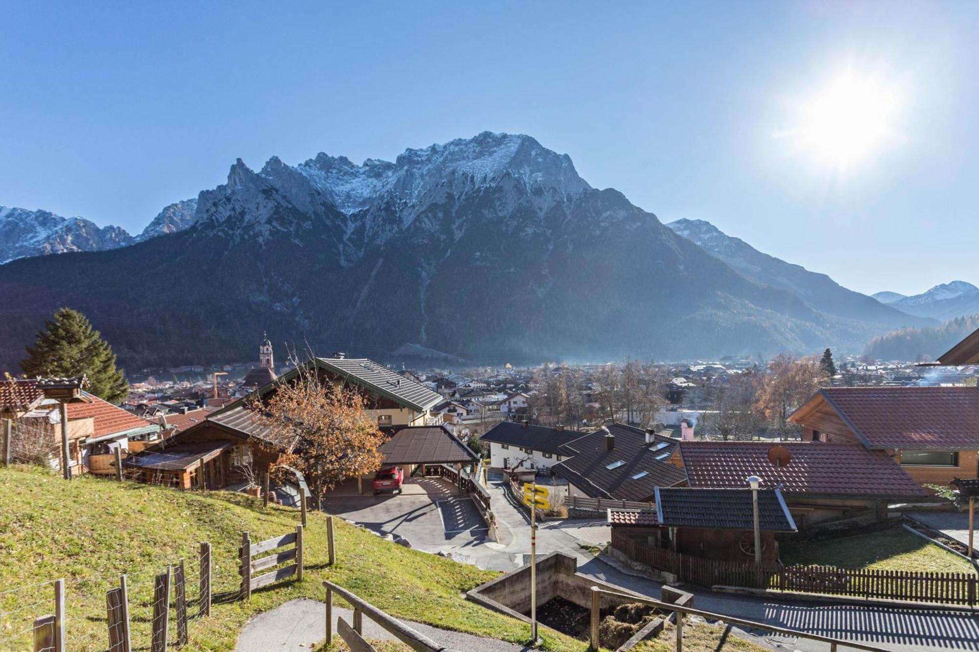 Ferienwohnung Bergkristall Mittenwald Exterior foto